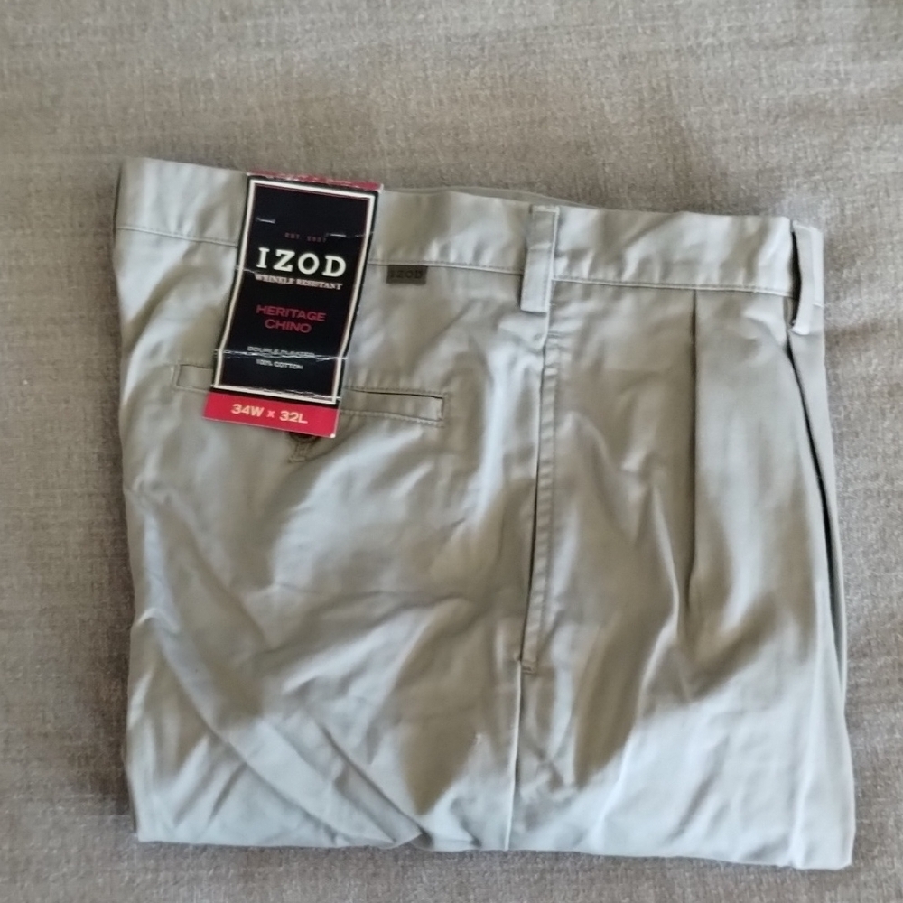 IZOD Heritage Chino Pants - Gray